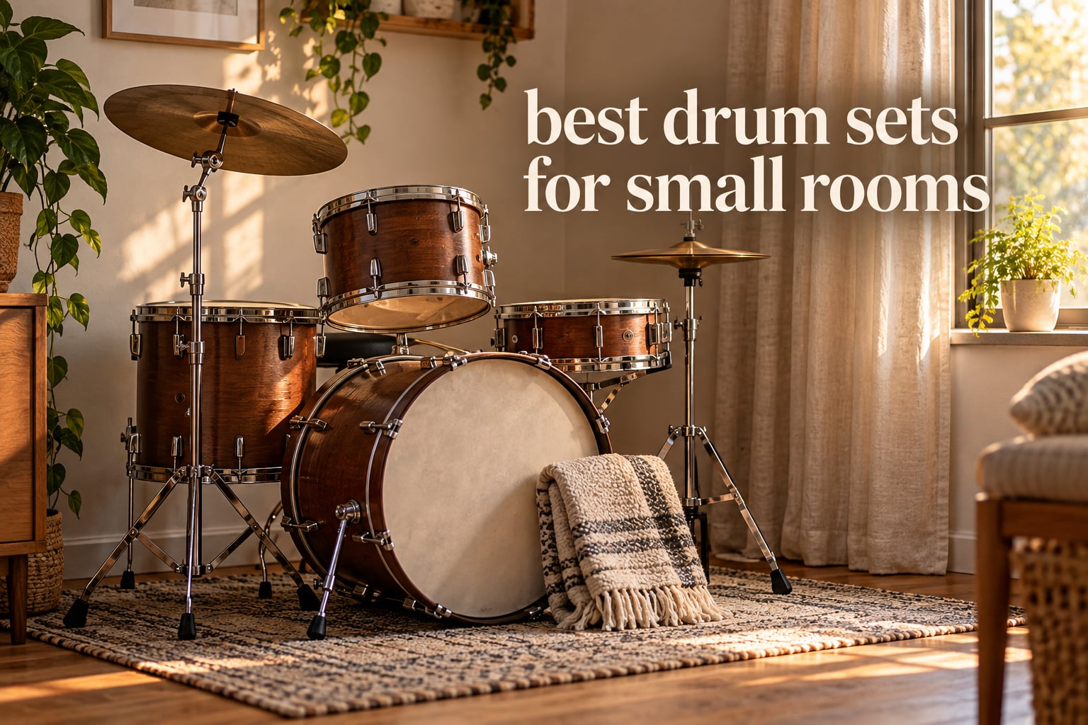best drum sets for small rooms