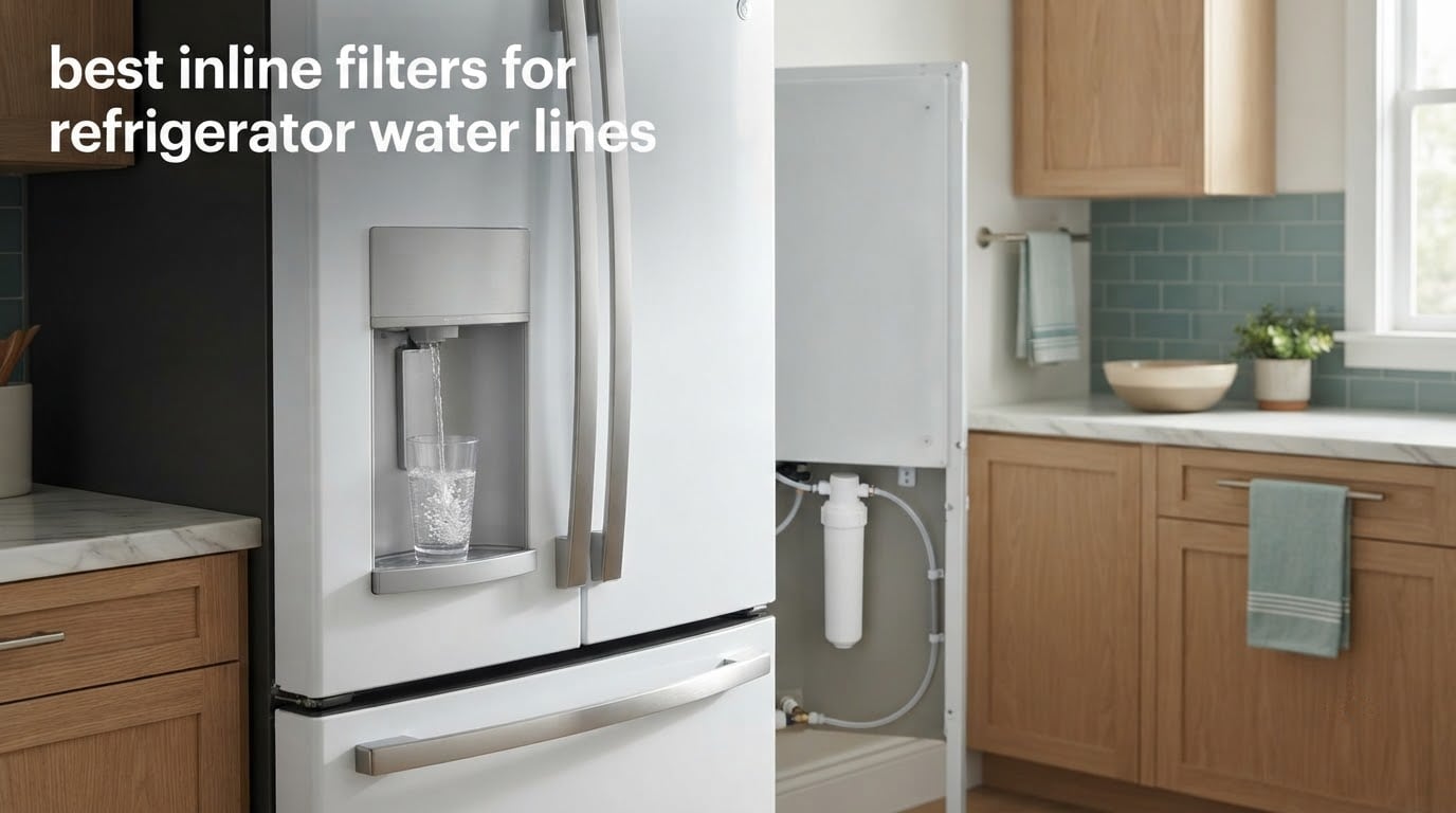 best inline filters for refrigerator water lines