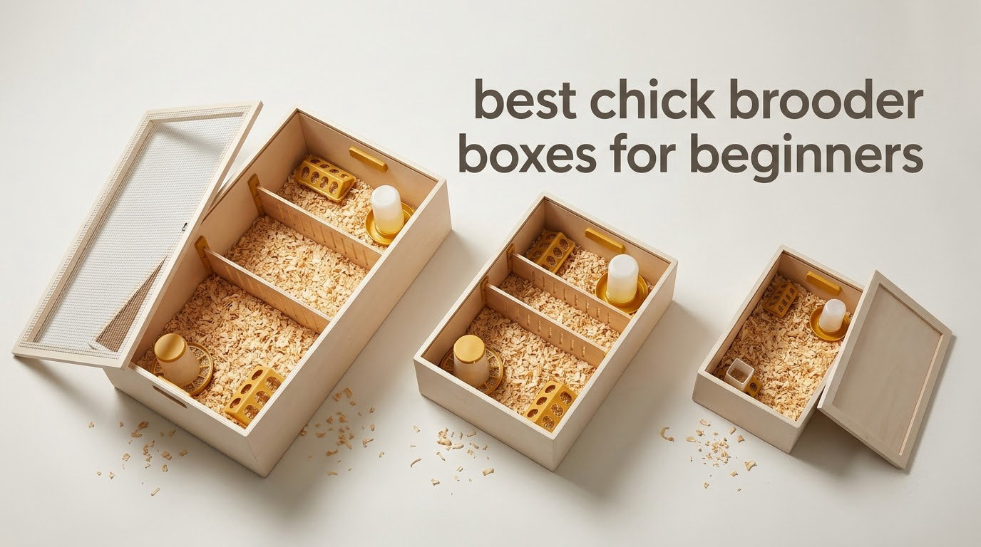 best chick brooder boxes for beginners