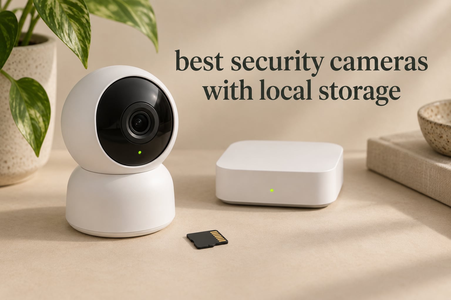 best security cameras with local storage