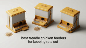 best treadle chicken feeders for keeping rats out