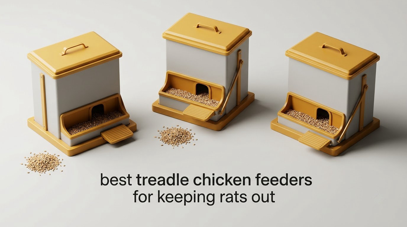 best treadle chicken feeders for keeping rats out