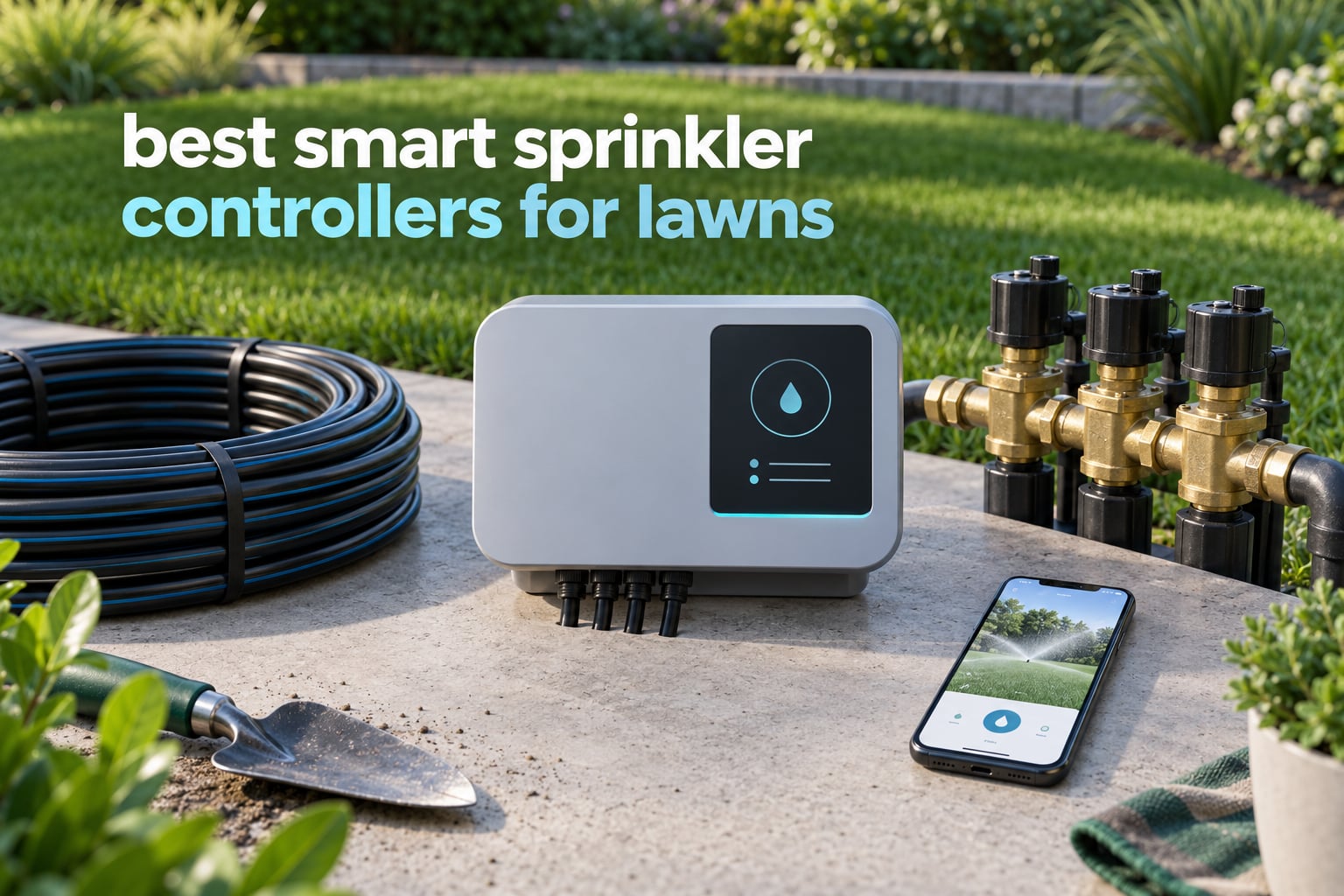 best smart sprinkler controllers for lawns