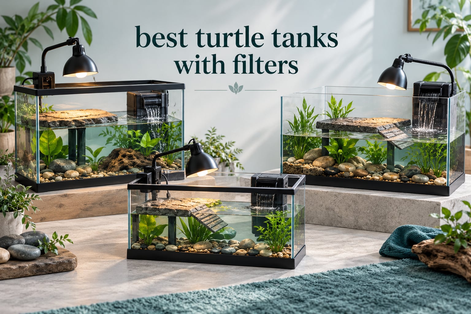 best turtle tanks with filters