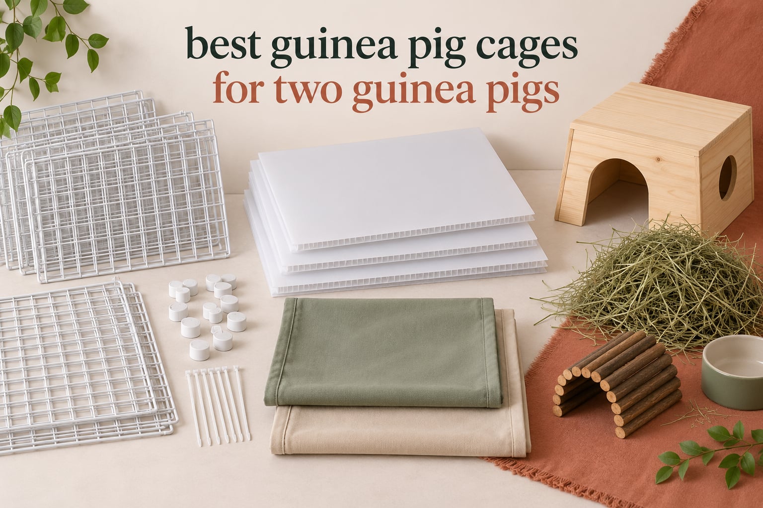 best guinea pig cages for two guinea pigs