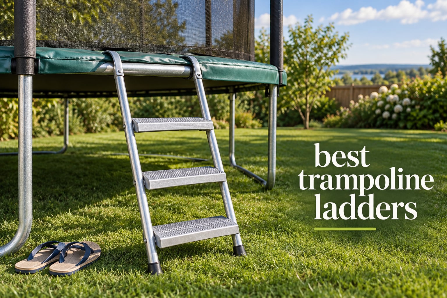 best trampoline ladders