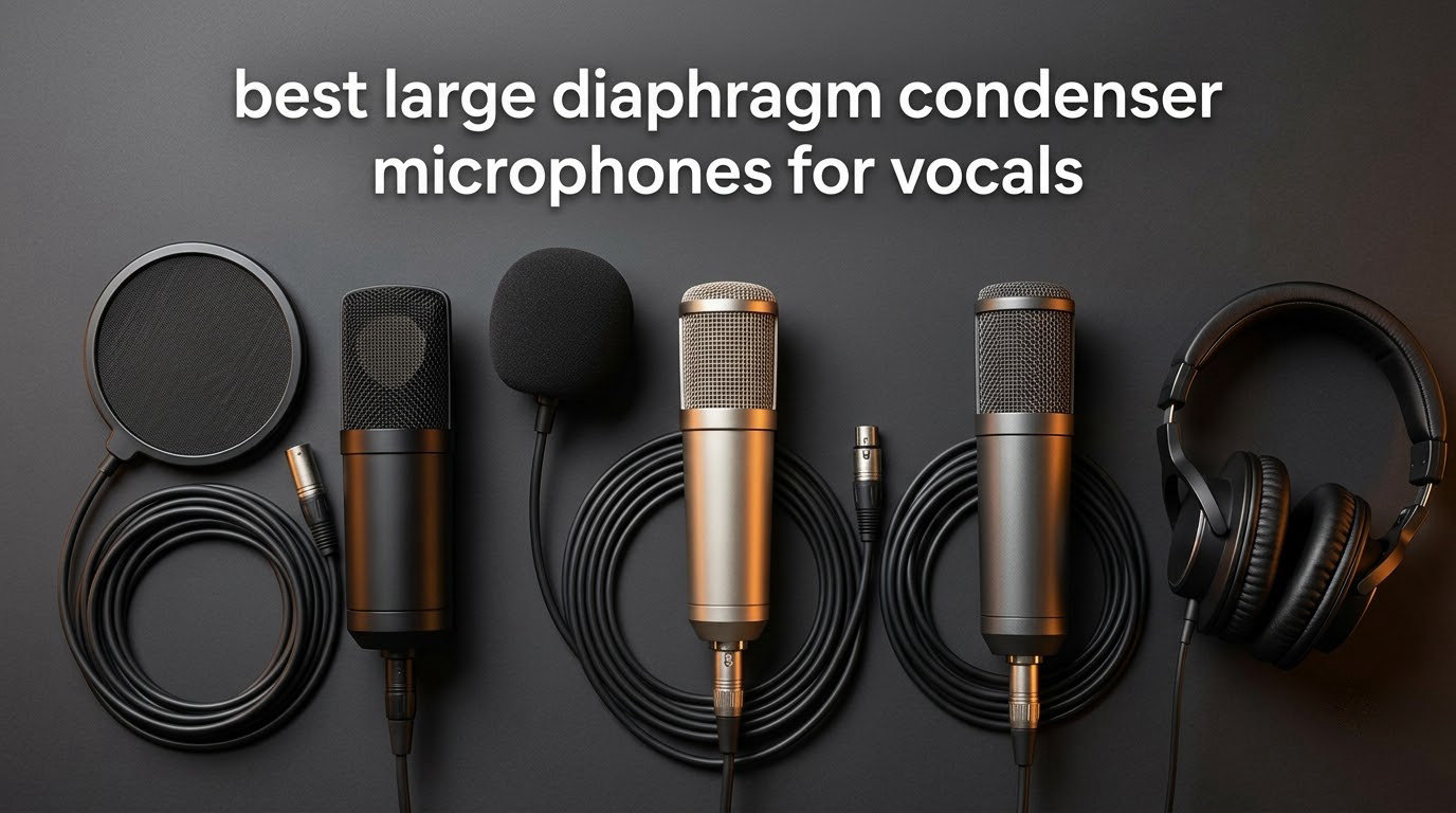 best large diaphragm condenser microphones for vocals