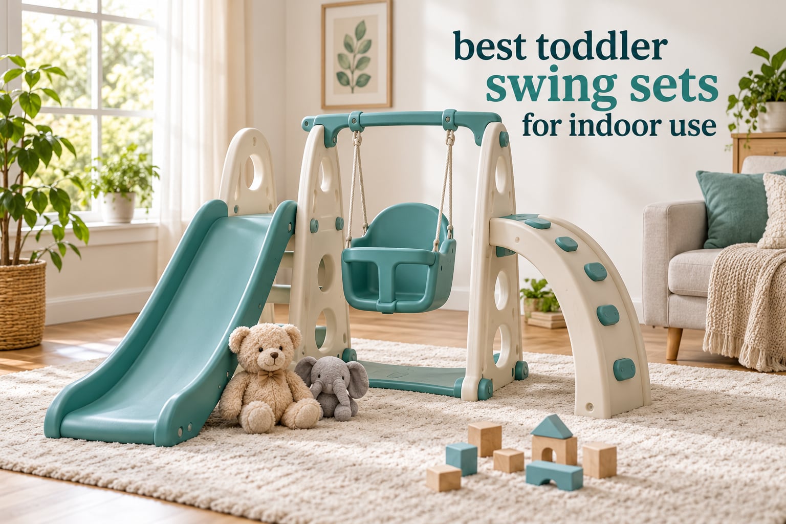 best toddler swing sets for indoor use