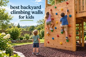 best backyard climbing walls for kids