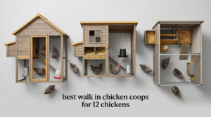 best walk in chicken coops for 12 chickens