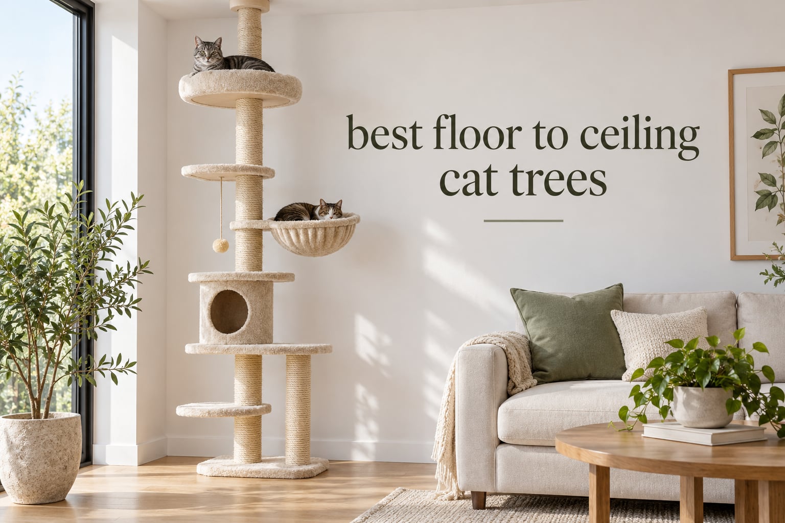 best floor to ceiling cat trees