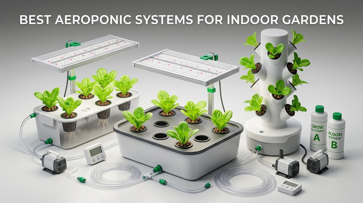 best aeroponic systems for indoor gardens