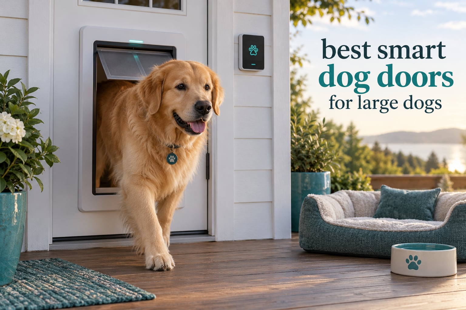 best smart dog doors for large dogs