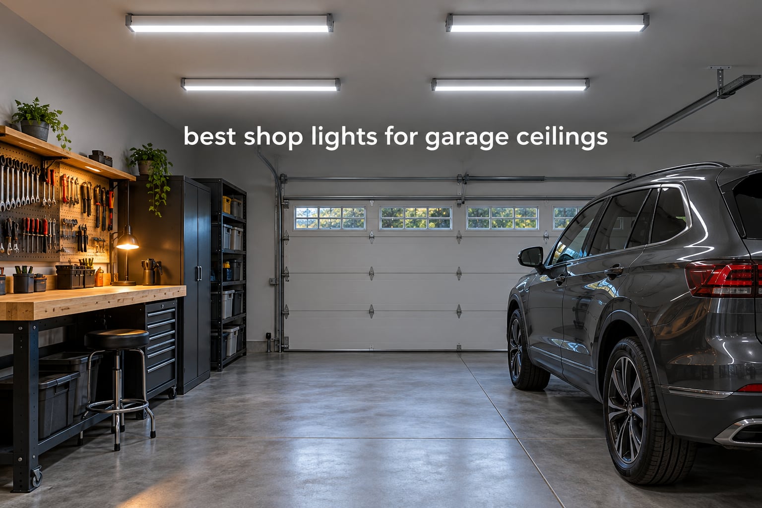 best shop lights for garage ceilings