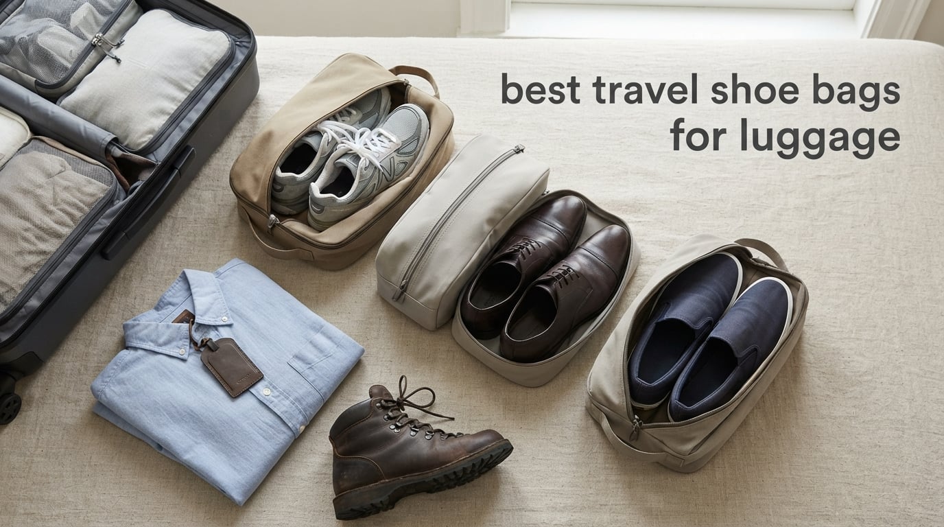 best travel shoe bags for luggage