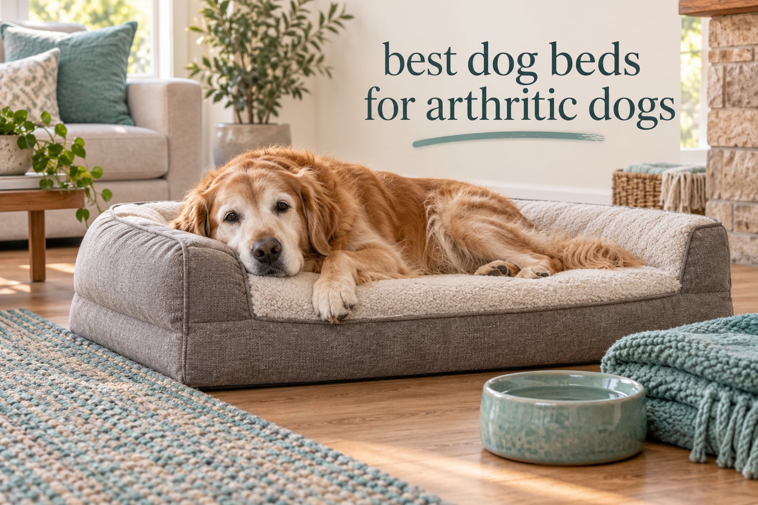 best dog beds for arthritic dogs