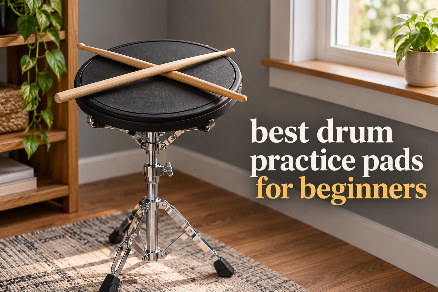 best drum practice pads for beginners