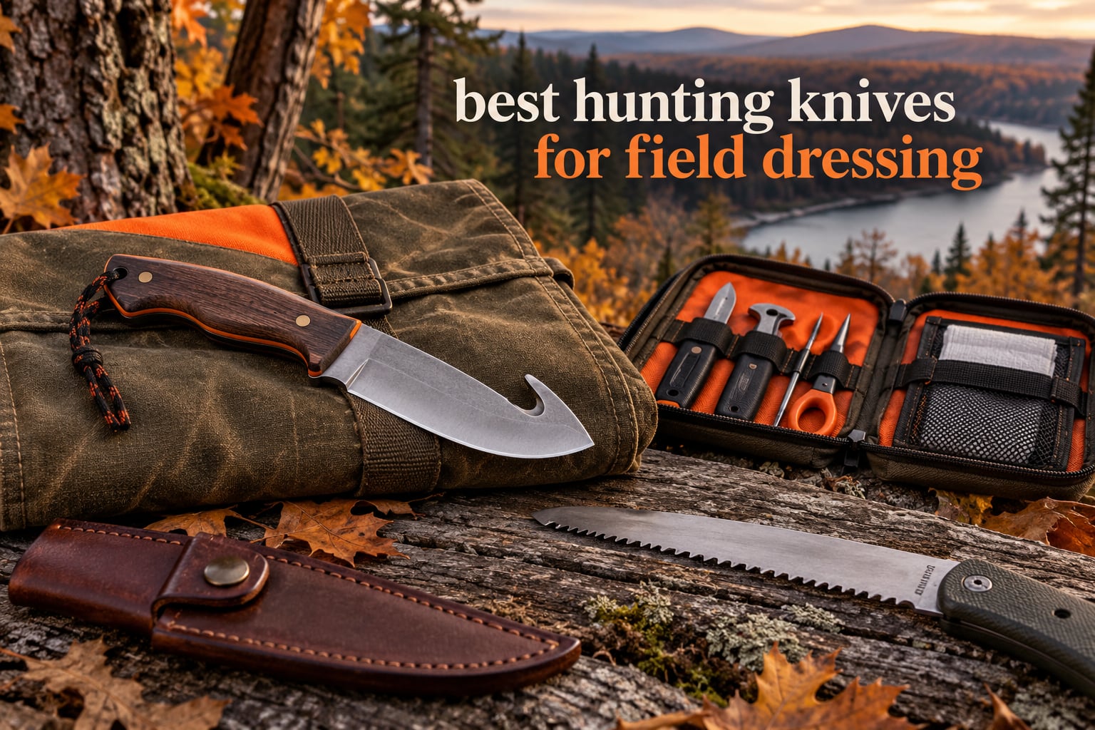 best hunting knives for field dressing