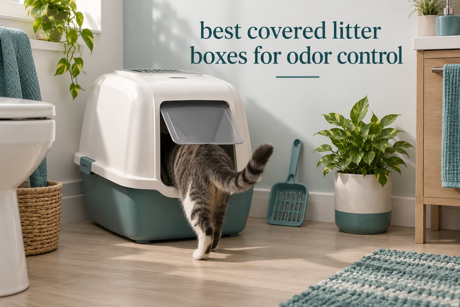 best covered litter boxes for odor control